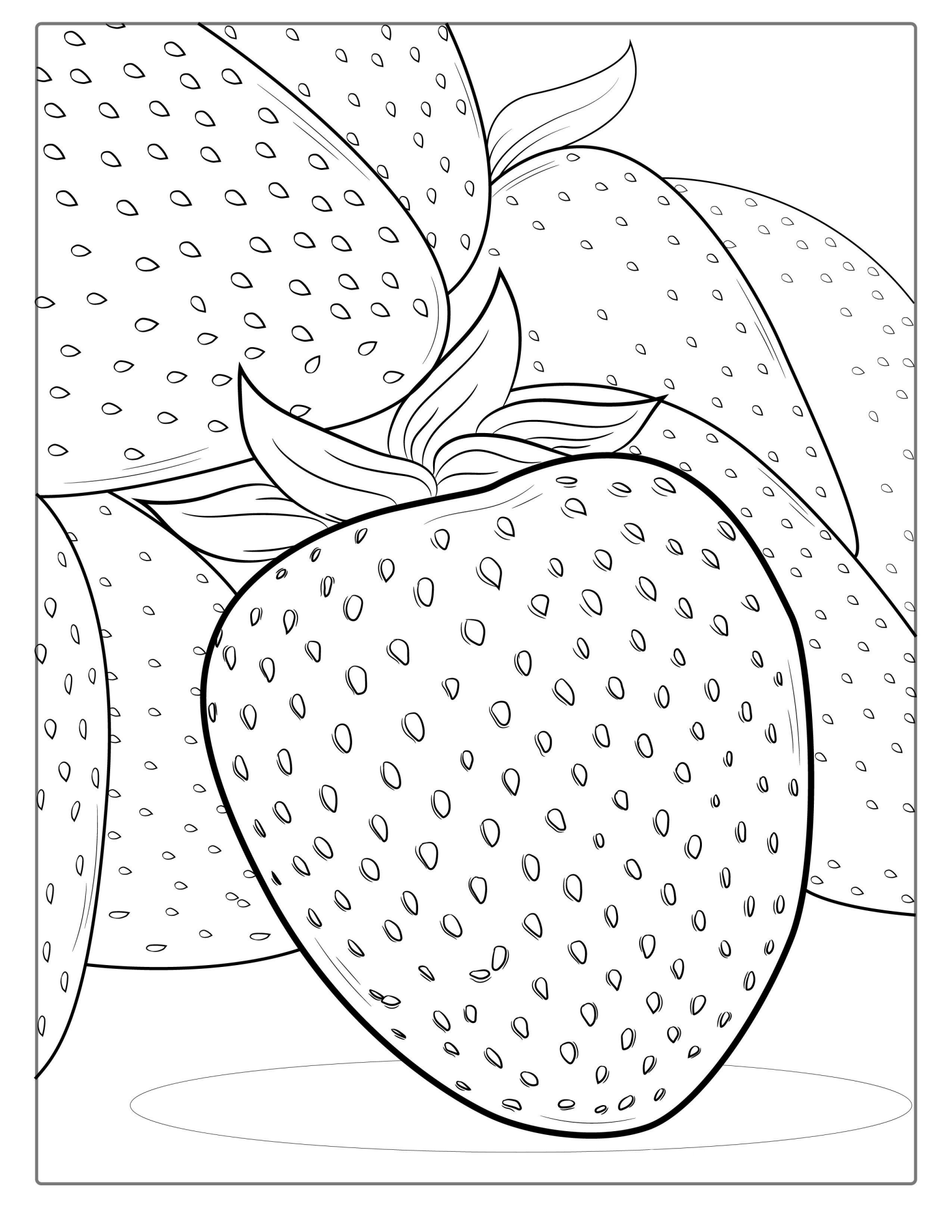 Strawberry With Seeds