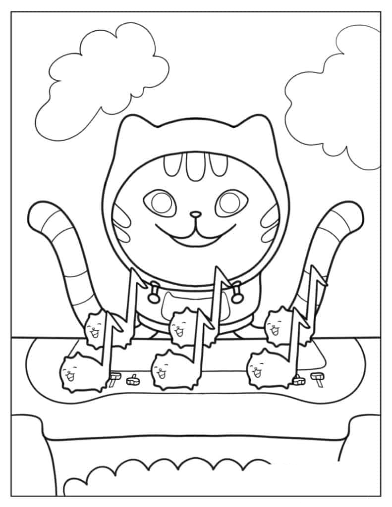 DJ Catnip Playing Music