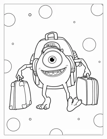 Mike Wazowski Going Off To College