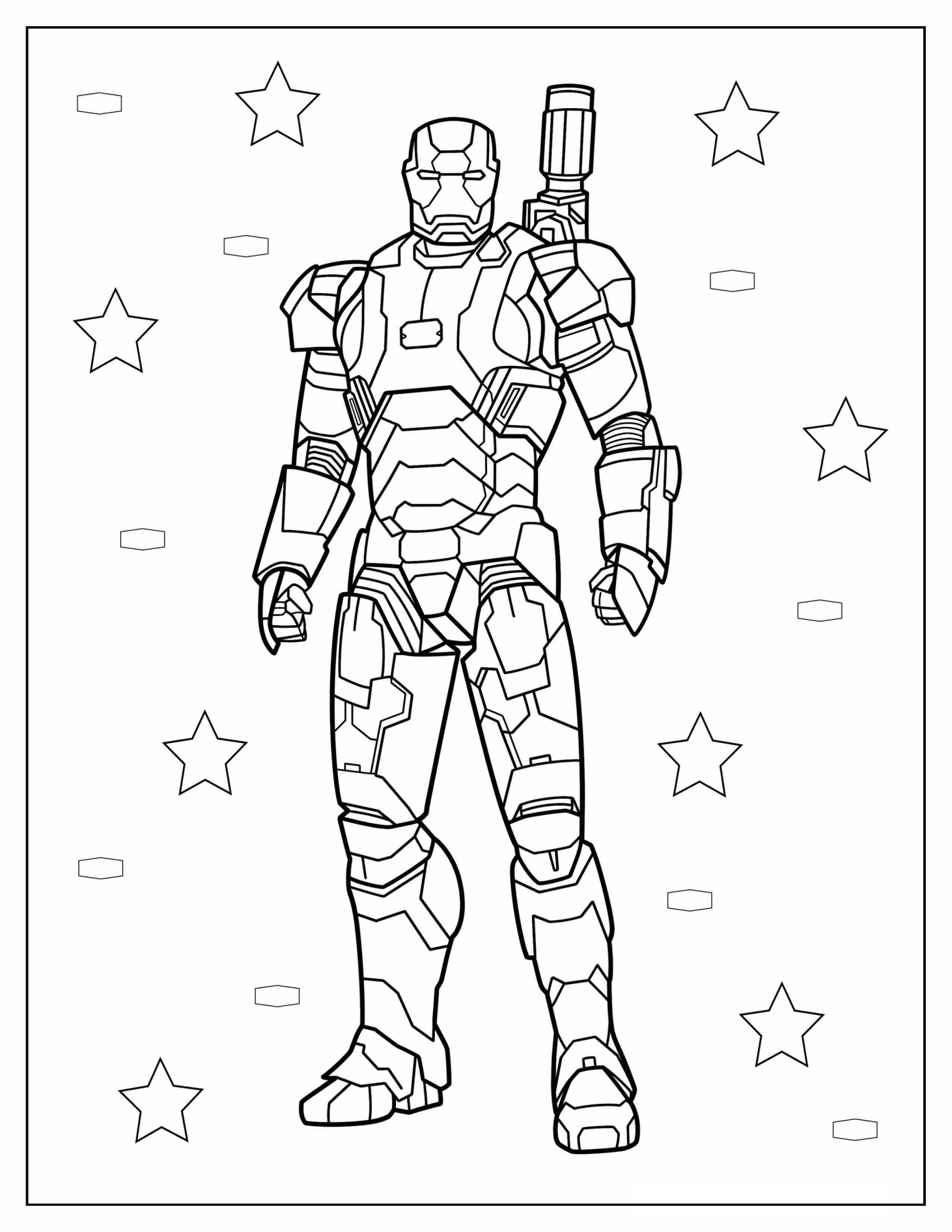 James Rhodes From Avengers To Color
