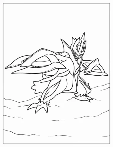 Empoleon Pokemon To Color