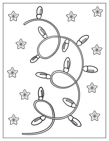 Twirly Christmas Lights
