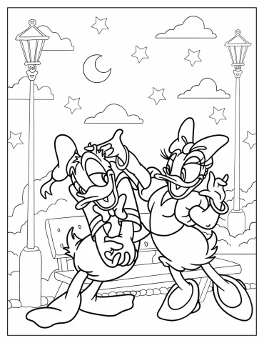 Donald Duck In Love With Daisy Duck
