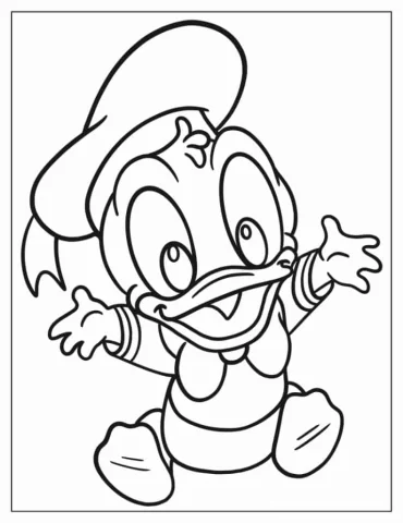Kawaiii Baby Donald Duck