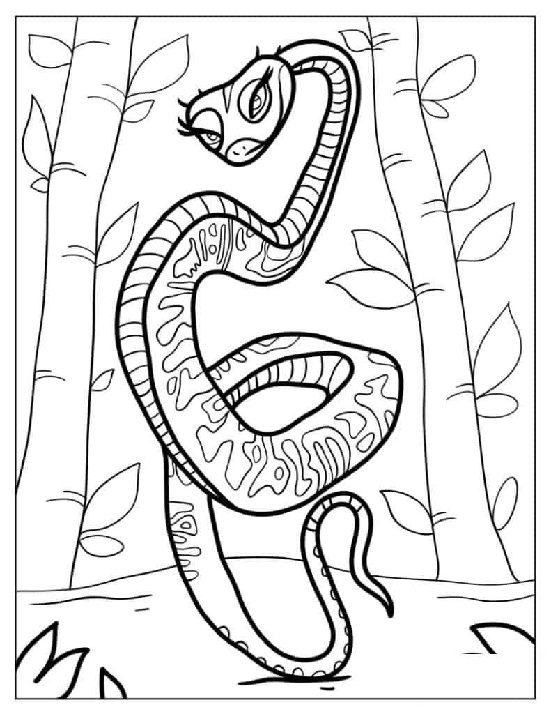 Viper In The Forest