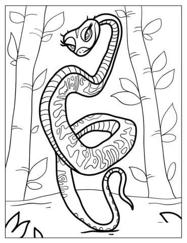 Viper In The Forest