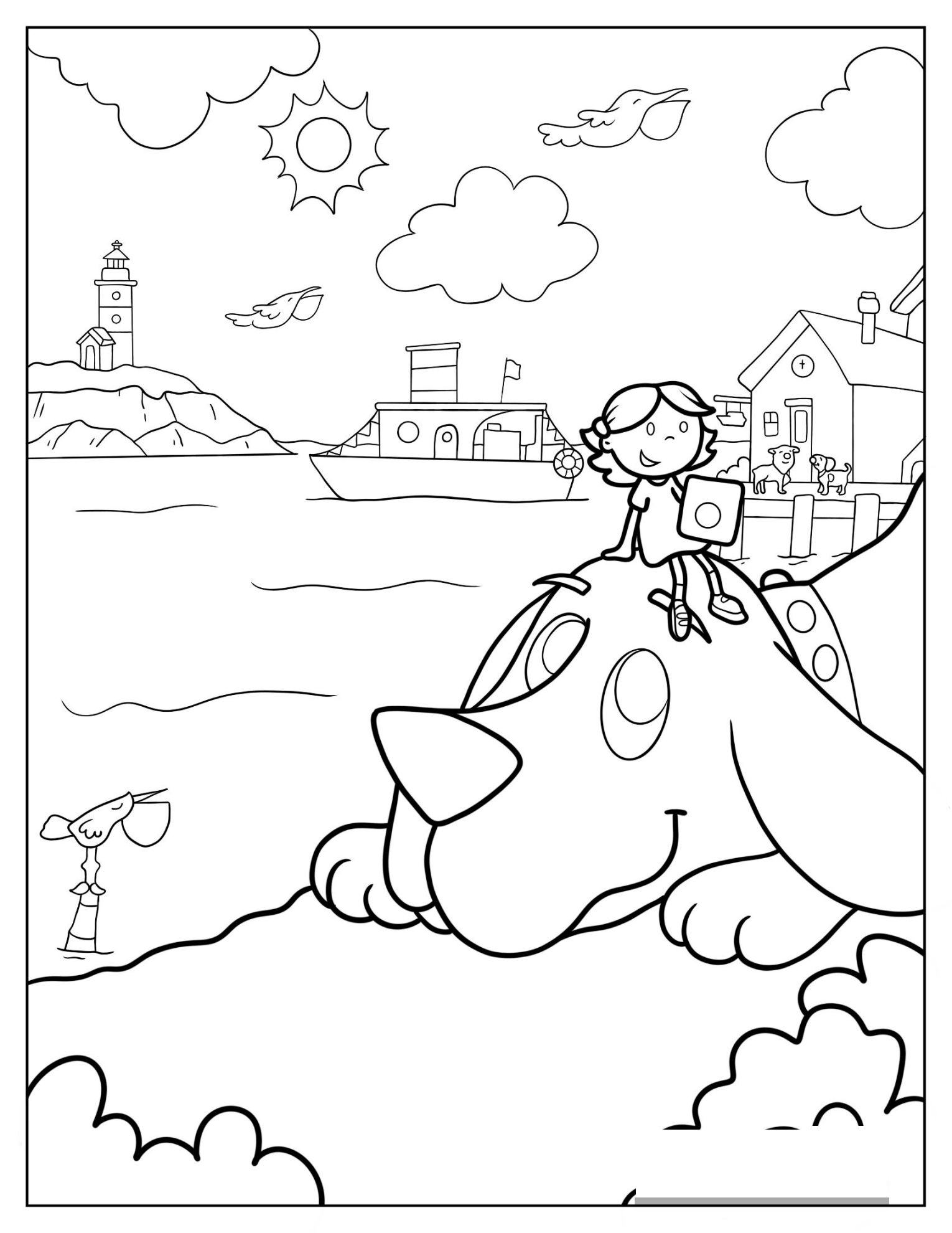 Clifford And Elizabeth By The Sea