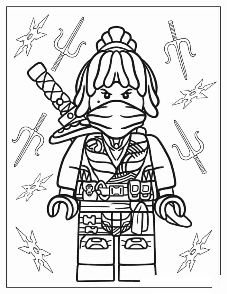 Female Lego Ninja