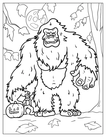Large Yeti Monster