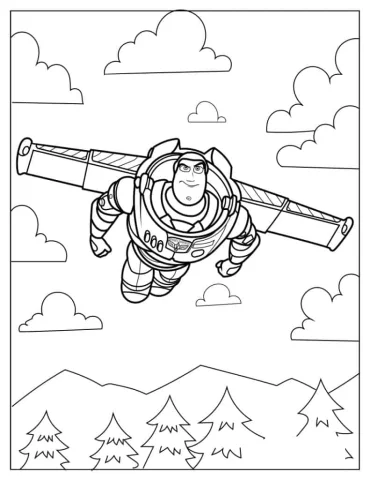 Buzz Lightyear In The Sky