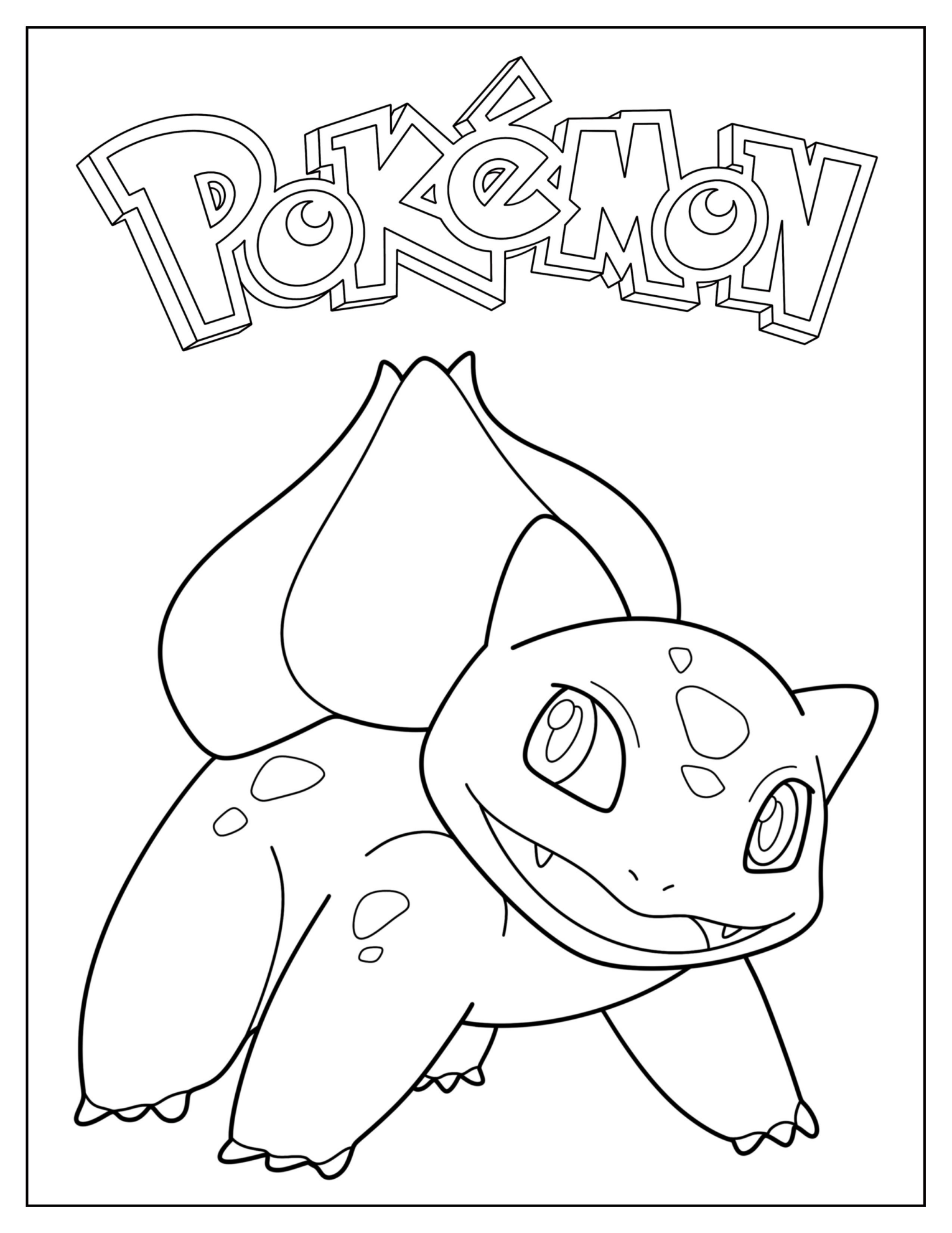 Bulbasaur Pokemon Poster