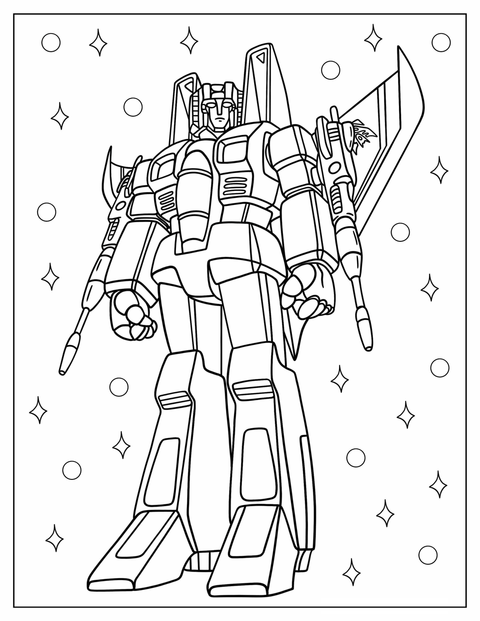 Lord Starscream From Transformers Cartoon