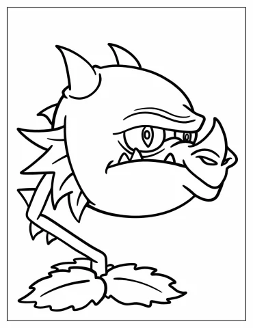 Snapdragon From Plants Vs Zombies