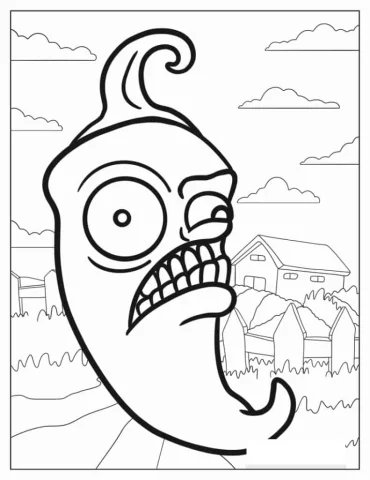 Jalapeno From Plants Vs Zombies