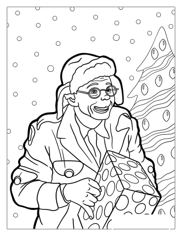 Lou Lou Who Character From The Grinch To Color