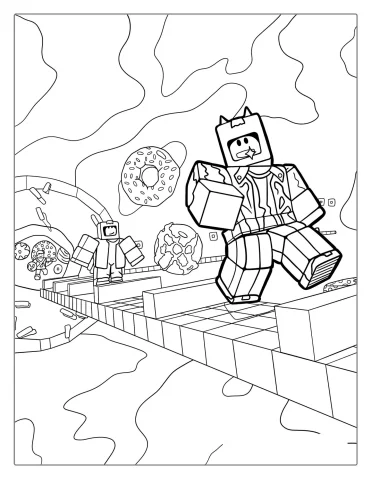 Roblox Universe Coloring Page