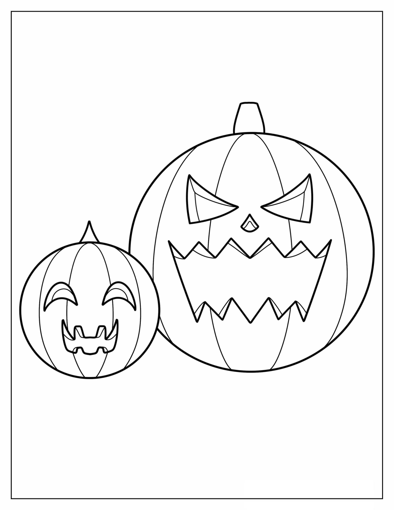 Jack O Lantern With Cut Out Eyes And Mouth