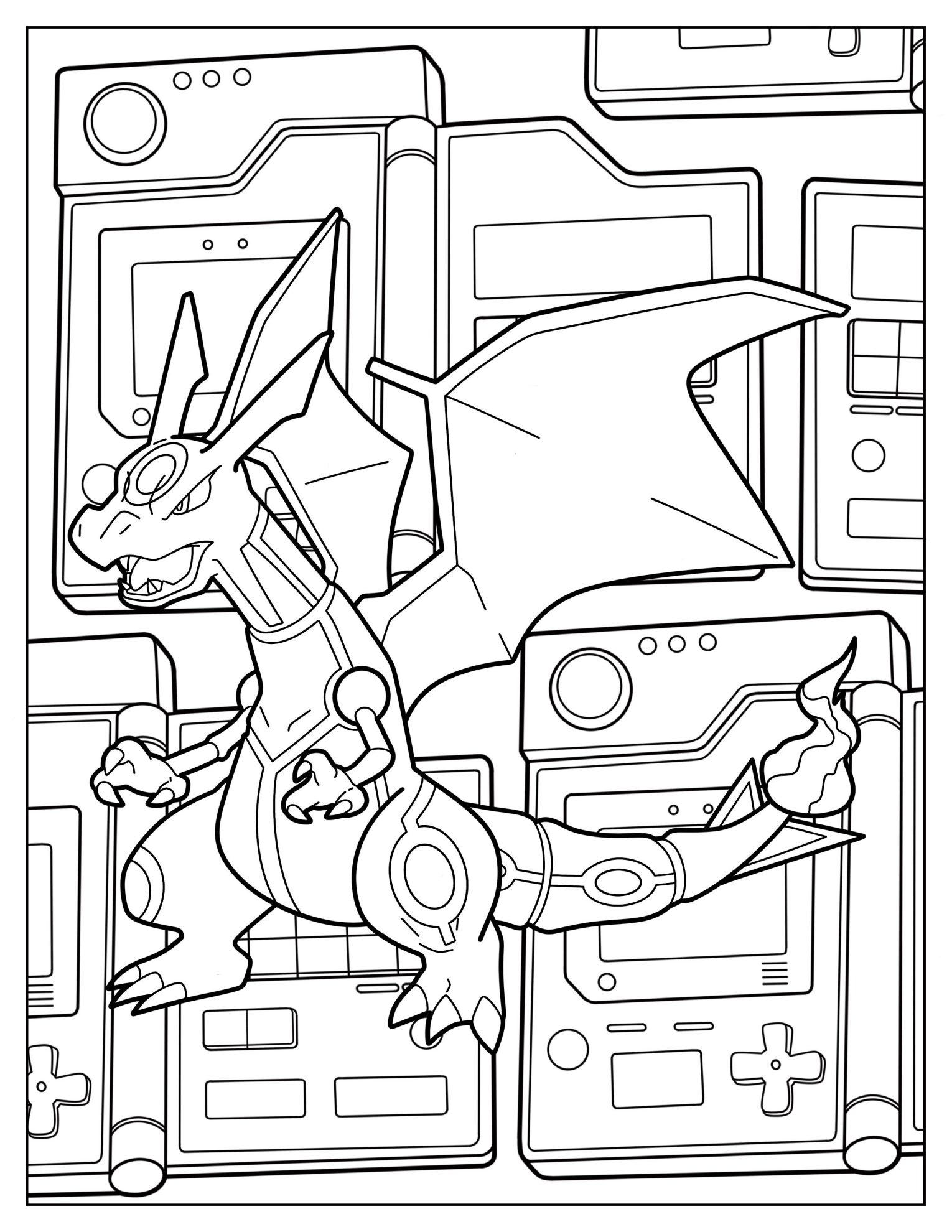 Rayquaza Charizard Mix