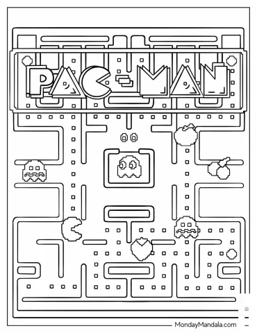 Pac-Man Game Poster