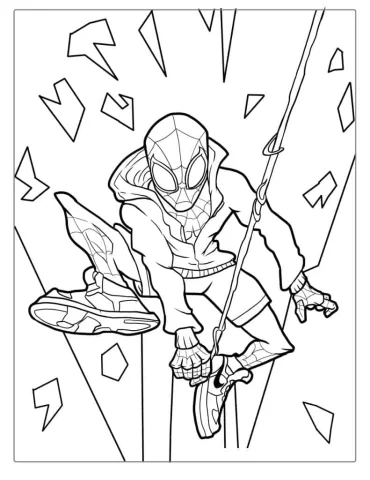 Spider-Verse Spider-Man With Web Shooter