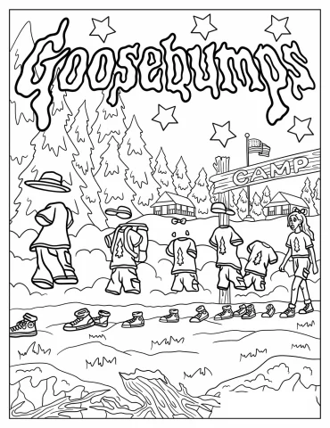 Goosebumps Ghost Camp With Invisible Kids