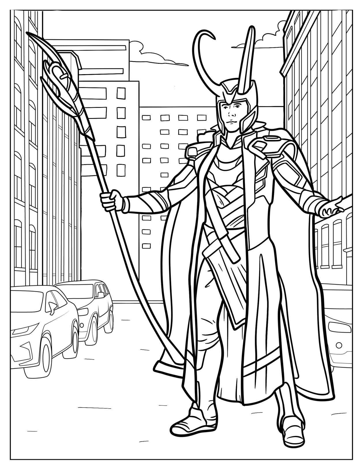 Evil Loki In The City