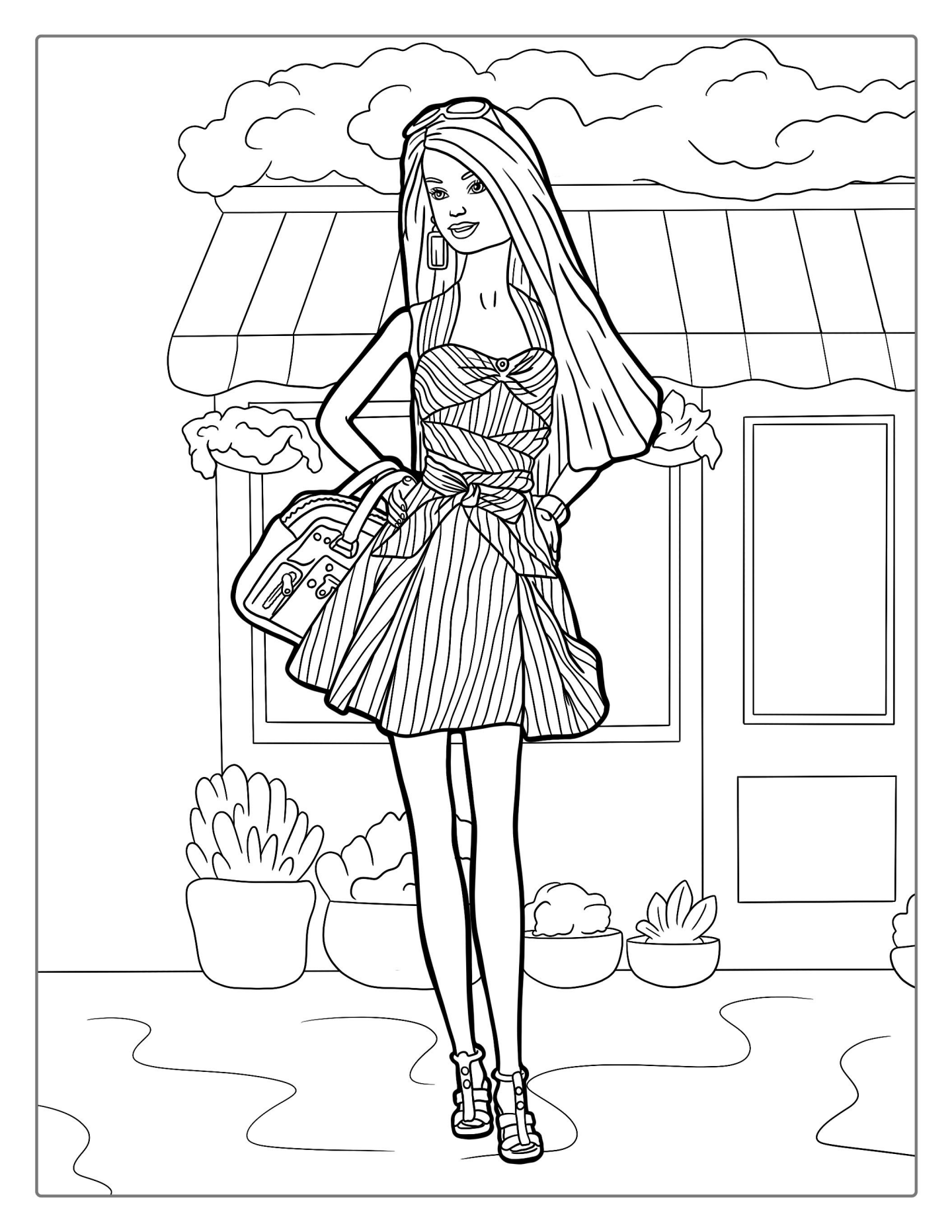 Barbie Out Shopping