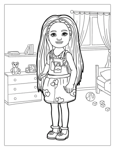 Kelly Coloring Sheet