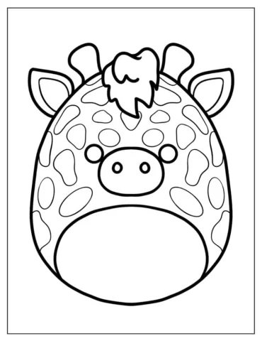 Garry The Giraffe Squishmallow