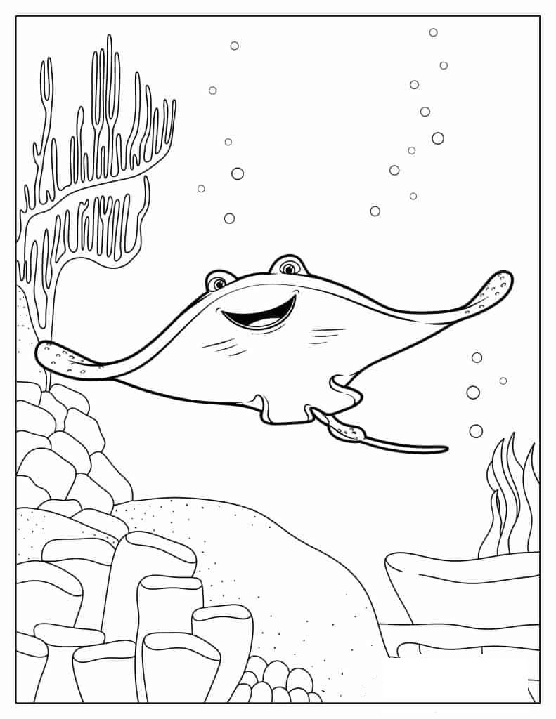 Mr Ray Stingray From Finding Nemo