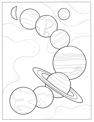 Guess The Planets Of The Solar System