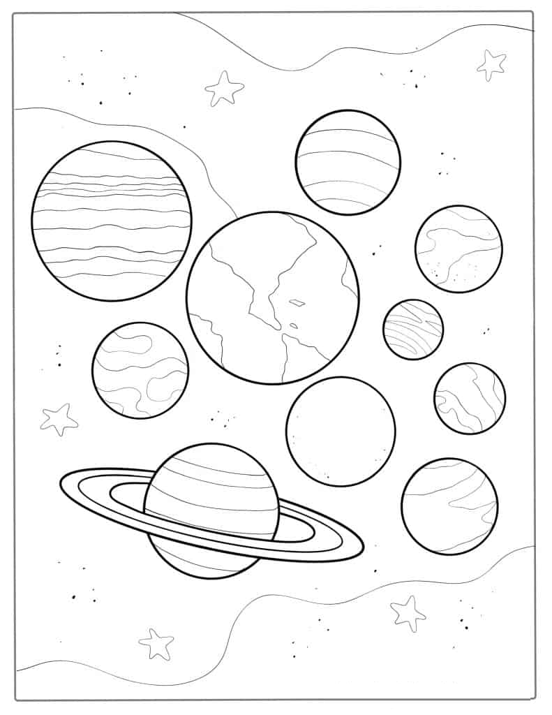 Detailed Planets In The Solar System