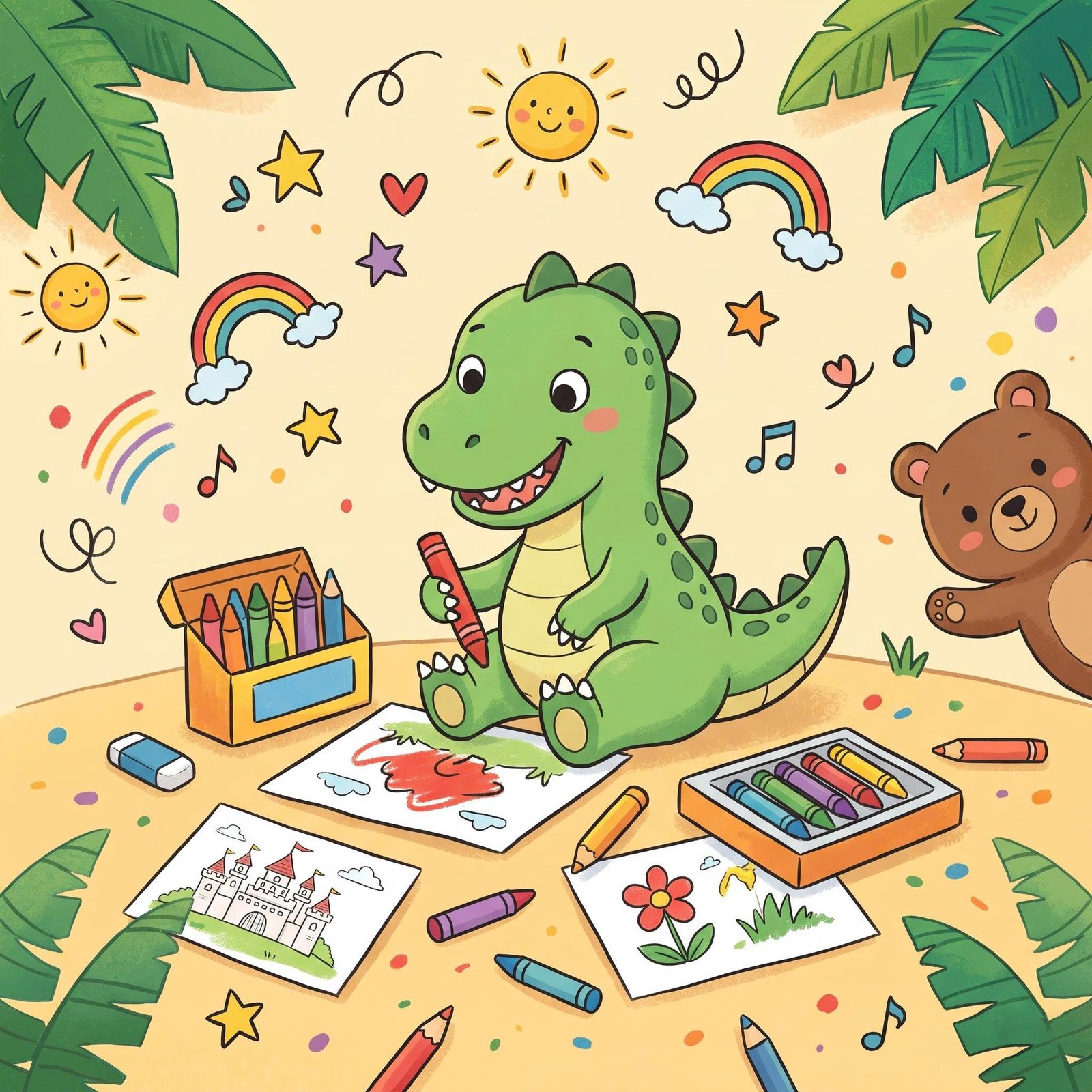 Dinosaur Coloring Pages
