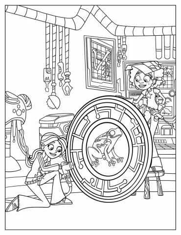 Wild Kratts Coloring Pages