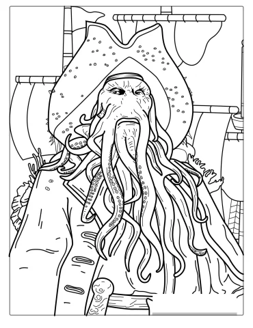 Pirates Coloring Pages