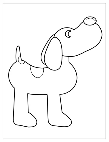 Pocoyo Coloring Pages