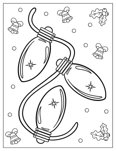 Lights Coloring Pages
