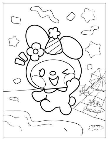 Sanrio Coloring Pages
