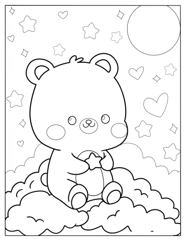 Cute Coloring Pages