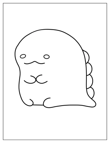 Sumikko Gurashi Coloring Pages