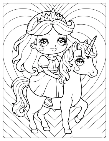 Princess Coloring Pages