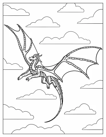 Wings of Fire Coloring Pages