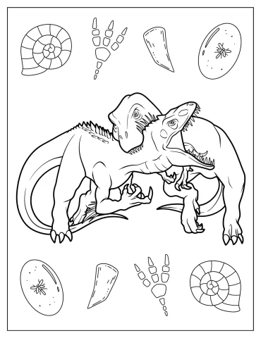 Indominus Rex Coloring Pages